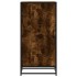 Zapatero madera contrachapada roble ahumado 48x38x97,5