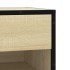 Banco zapatero madera de ingeniería roble sonoma 60x40x53,5