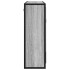 Armario con espejo de baño madera gris sonoma 65x20x60