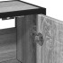 Armario con espejo de baño madera gris sonoma 65x20x60