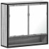 Armario con espejo de baño madera gris sonoma 65x20x60