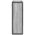 Armario con espejo de baño madera gris sonoma 65x20x60