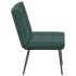 Sillón de relax terciopelo verde oscuro 64x74x84