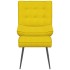 Sillón de relax con taburete terciopelo
