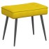 Sillón de relax con taburete terciopelo