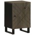 Mueble de baño de madera maciza de mango negro 38x33x58