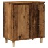 Aparador de madera contrachapada envejecida 60x35x70