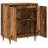 Aparador de madera contrachapada envejecida 60x35x70
