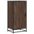 Zapatero madera contrachapada roble marrón 48x38x97,5