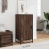 Zapatero madera contrachapada roble marrón 48x38x97,5