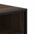 Zapatero madera contrachapada roble marrón 48x38x97,5