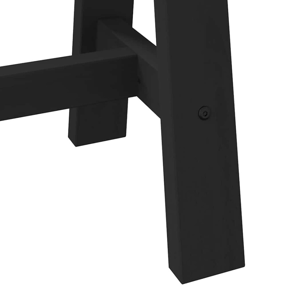 Mesa consola NOAIN patas en A madera maciza pino 120x30x75