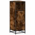 Armario baño madera contrachapada roble ahumado 35x37,5x100