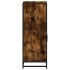 Armario baño madera contrachapada roble ahumado 35x37,5x100