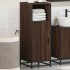 Armario de baño madera contrachapada roble marrón