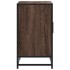 Mueble de lavabo madera de ingeniería roble marrón 65x33x60