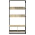 Armario de madera de ingeniería roble Sonoma 90x50x180