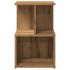 Mesitas de noche 2 uds madera roble artisan 35x35x55