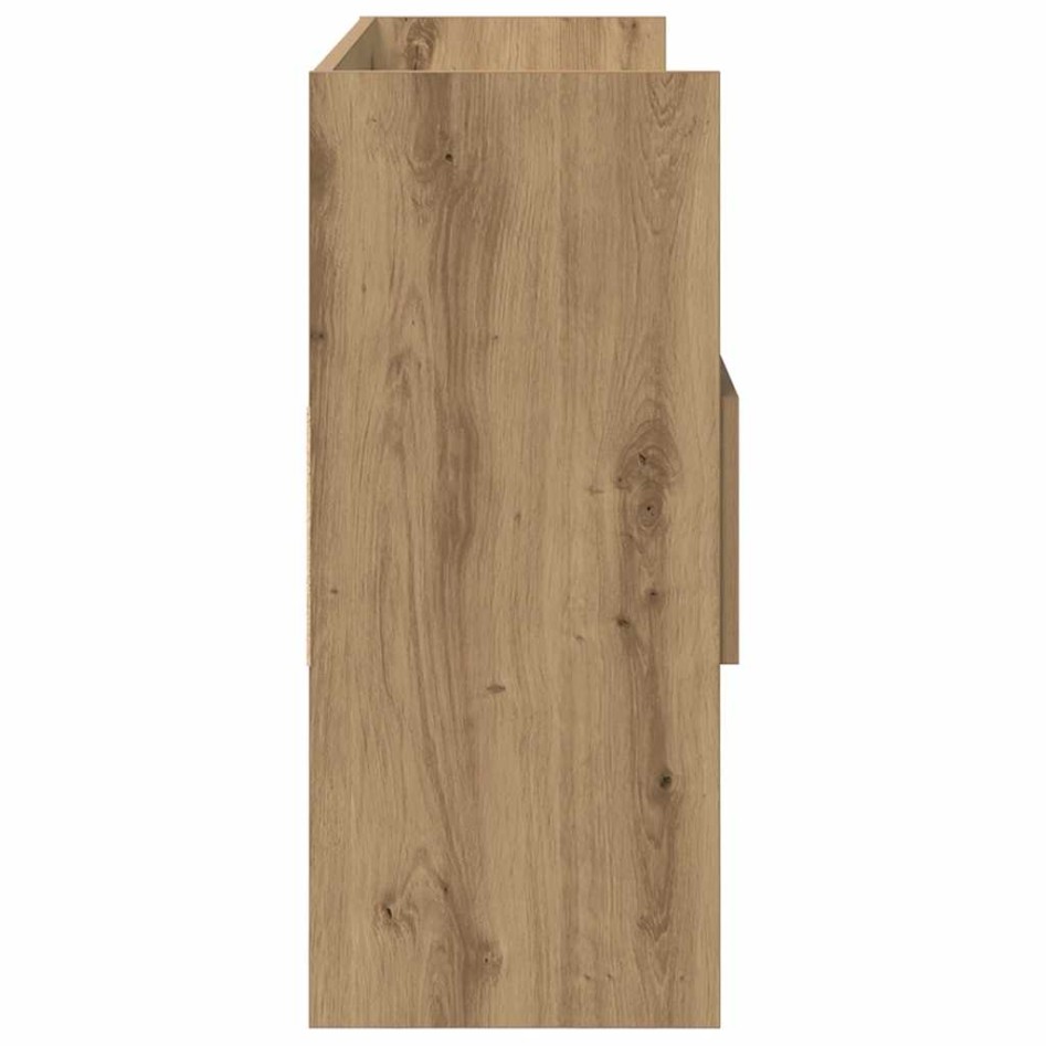 Aparador madera contrachapada roble artisian 105x30x70