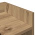 Aparador madera contrachapada roble artisian 105x30x70
