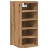 Muebles zapateros 2 uds madera roble artisan 32x35x70