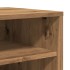 Muebles zapateros 2 uds madera roble artisan 32x35x70