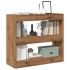Estantería/divisor de espacios roble artisan 80x30x72