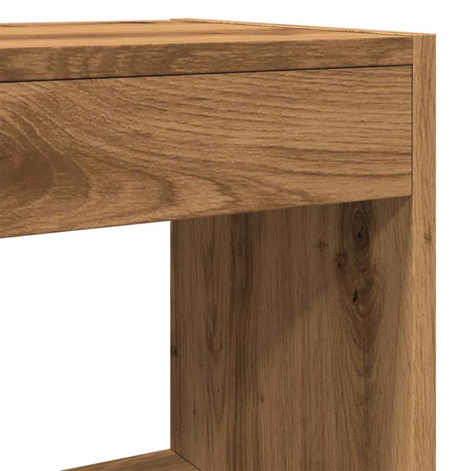 Estantería/divisor de espacios roble artisan 80x30x72