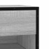 Banco zapatero madera de ingeniería gris sonoma 60x40x53,5