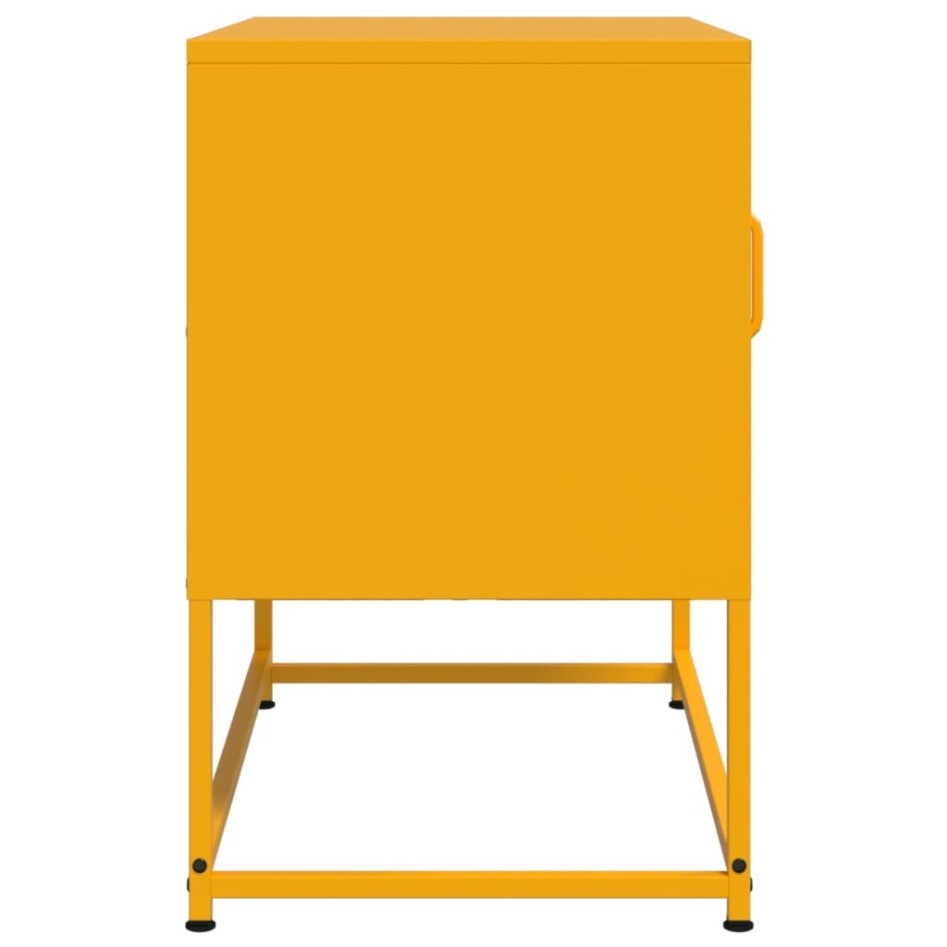 Mueble para TV de acero gris antracita 100,5x39x60,5