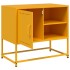 Mueble para TV de acero gris antracita 100,5x39x60,5