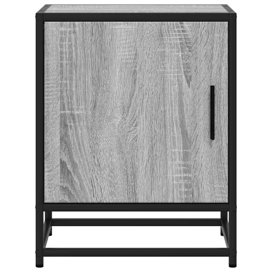 Mesitas noche 2 uds madera ingeniería gris sonoma 40x31x50