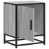 Mesitas noche 2 uds madera ingeniería gris sonoma 40x31x50
