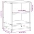 Mesitas de noche 2uds madera ingeniería negro 40x31x50 cm
