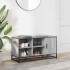 Banco zapatero madera de ingeniería gris sonoma 100x40x53,5