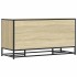 Banco zapatero madera de ingeniería roble sonoma 100x40x53,5