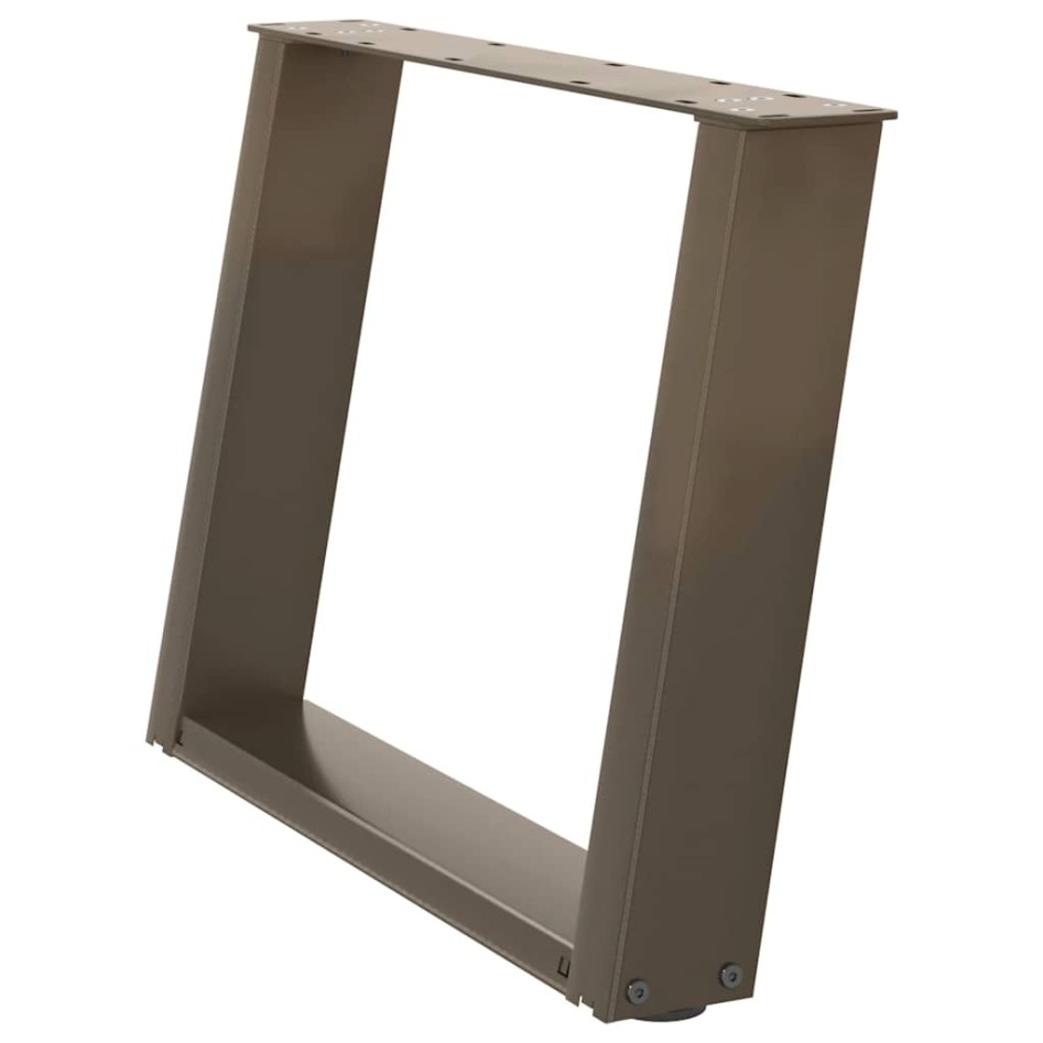 Patas para mesa de centro en forma de U 2 uds antracita