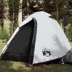 Tienda de campaña iglú 2 personas tela opaca impermeable blanco
