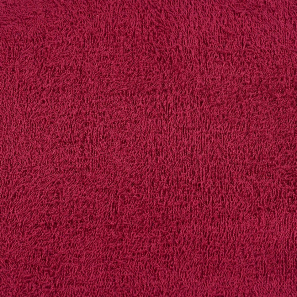 Toallas 4 uds 100% algodón burdeos 100x200 cm 600