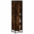 Aparador alto madera de ingeniería y metal 35,5x35x139