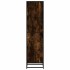 Aparador alto madera de ingeniería y metal 35,5x35x139