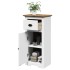 Mueble de baño BODO blanco y marrón 44x30x90