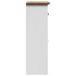 Mueble de baño BODO blanco y marrón 44x30x90