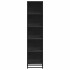 Estantería madera ingeniería negra 40x35x170,5
