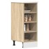 Armario inferior de fregadero madera ingeniería 30x44,5x81,5
