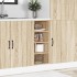 Armario inferior de fregadero madera ingeniería 30x44,5x81,5