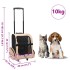 Carro plegable para mascotas multiusos