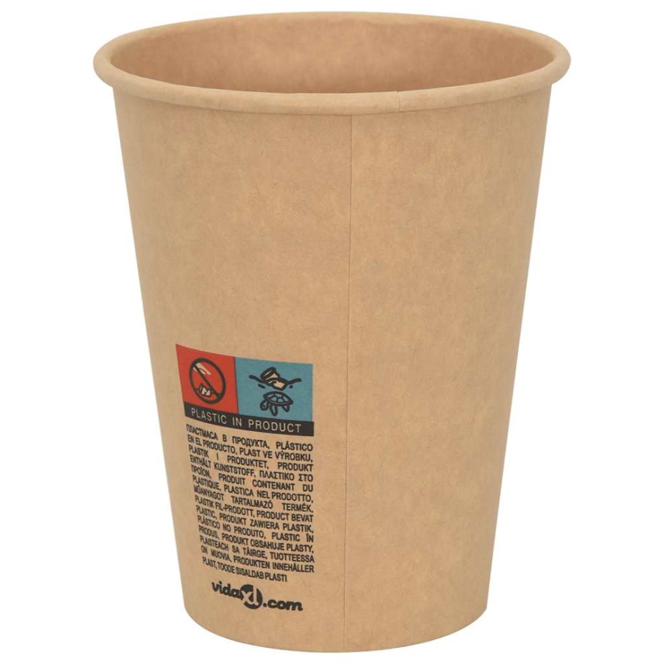 Tazas de café de papel 1000 uds 12oz 300ml
