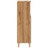 Armario de baño madera de ingeniería roble artisan 30x30x100