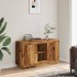 Aparador de madera de ingeniería envejecida 102x35x60